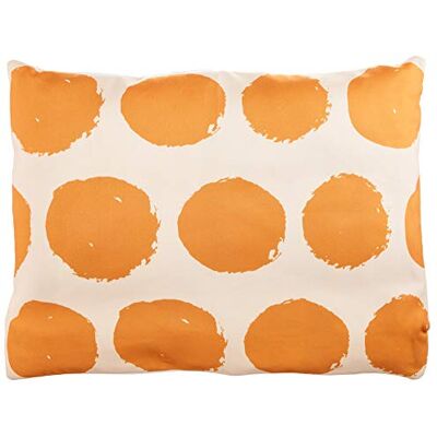 Bonamaison dekorativt kuddöverdrag, orange-Off vit prydnadskudde, heminredning örngott för vardagsrum, soffa, sovrum, storlek: 45 x 60 cm designad och tillverkad i Turkiet Bonamaison dekorativt kuddöverdrag, orange-Off vit prydnadskudde, heminredning örngott för vardagsrum, soffa, sovrum, storlek: 45 x 60 cm designad och tillverkad i Turkiet