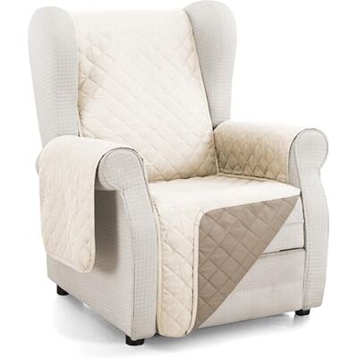 Martina Home Ambar soffa täcker 1 P. Beige/Läder Martina Home Ambar soffa täcker 1 P. Beige/Läder