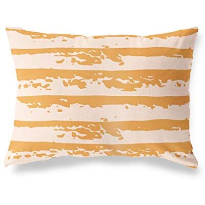 Bonamaison dekorativt kuddöverdrag, orange-Off vit prydnadskudde, heminredning örngott för vardagsrum, soffa, sovrum, storlek: 45 x 60 cm designad och tillverkad i Turkiet Bonamaison dekorativt kuddöverdrag, orange-Off vit prydnadskudde, heminredning örngott för vardagsrum, soffa, sovrum, storlek: 45 x 60 cm designad och tillverkad i Turkiet