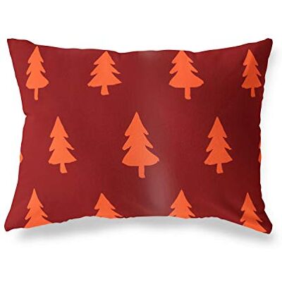 Bonamaison dekorativt kuddöverdrag orange & bordeux, prydnadskuddöverdrag, heminredning örngott för vardagsrum, soffa, sovrum, storlek: 35 x 50 cm – designad och tillverkad i Turkiet Bonamaison dekorativt kuddöverdrag orange & bordeux, prydnadskuddöverdrag, heminredning örngott för vardagsrum, soffa, sovrum, storlek: 35 x 50 cm – designad och tillverkad i Turkiet