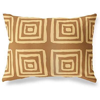 Bonamaison dekorativt kuddöverdrag bruna toner, kuddöverdrag för prydnadskudde, heminredning kuddfodral för vardagsrum, soffa, sovrum, storlek: 35 x 50 cm – designad och tillverkad i Turkiet Bonamaison dekorativt kuddöverdrag bruna toner, kuddöverdrag för prydnadskudde, heminredning kuddfodral för vardagsrum, soffa, sovrum, storlek: 35 x 50 cm – designad och tillverkad i Turkiet