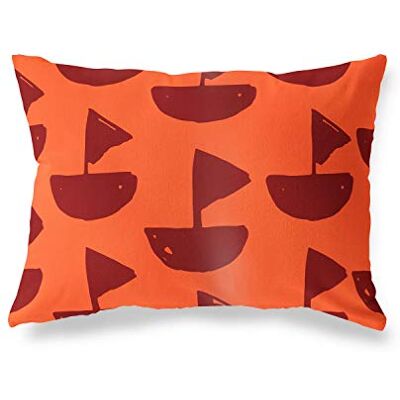 Bonamaison dekorativt kuddöverdrag, orange Bordeux prydnadskuddöverdrag, heminredning örngott för vardagsrum, soffa, sovrum, storlek: 45 x 60 cm Designad och tillverkad i Turkiet Bonamaison dekorativt kuddöverdrag, orange Bordeux prydnadskuddöverdrag, heminredning örngott för vardagsrum, soffa, sovrum, storlek: 45 x 60 cm Designad och tillverkad i Turkiet