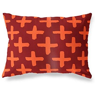 Bonamaison dekorativt kuddöverdrag, orange Bordeux prydnadskuddöverdrag, heminredning örngott för vardagsrum, soffa, sovrum, storlek: 45 x 60 cm Designad och tillverkad i Turkiet Bonamaison dekorativt kuddöverdrag, orange Bordeux prydnadskuddöverdrag, heminredning örngott för vardagsrum, soffa, sovrum, storlek: 45 x 60 cm Designad och tillverkad i Turkiet
