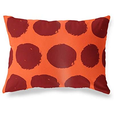 Bonamaison dekorativt kuddöverdrag, orange Bordeux prydnadskuddöverdrag, heminredning örngott för vardagsrum, soffa, sovrum, storlek: 45 x 60 cm Designad och tillverkad i Turkiet Bonamaison dekorativt kuddöverdrag, orange Bordeux prydnadskuddöverdrag, heminredning örngott för vardagsrum, soffa, sovrum, storlek: 45 x 60 cm Designad och tillverkad i Turkiet