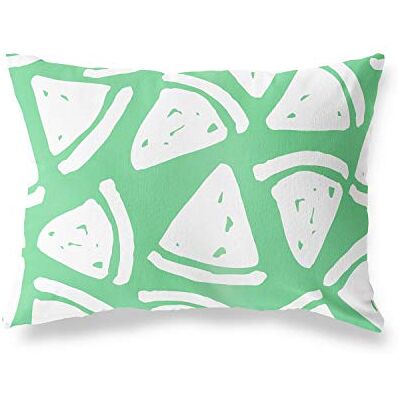 Bonamaison dekorativt kuddöverdrag, bensin grön-vit prydnadskuddöverdrag, heminredning örngott för vardagsrum, soffa, sovrum, storlek: 45 x 60 cm designad och tillverkad i Turkiet Bonamaison dekorativt kuddöverdrag, bensin grön-vit prydnadskuddöverdrag, heminredning örngott för vardagsrum, soffa, sovrum, storlek: 45 x 60 cm designad och tillverkad i Turkiet