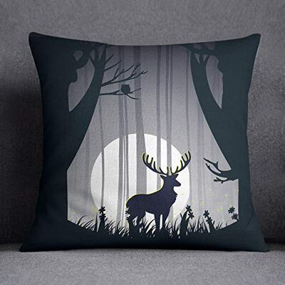 Questo Casa dekorativt kuddfodral, kuddfodral, kuddfodral, hemdekoration, för soffa, kaffe, storlek: 45 x 45 cm designad och tillverkad i Türkiye Questo Casa dekorativt kuddfodral, kuddfodral, kuddfodral, hemdekoration, för soffa, kaffe, storlek: 45 x 45 cm designad och tillverkad i Türkiye