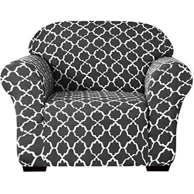 subrtex mjukt stretchsofföverdrag 1 st molntryckt tvättbara överdrag stol möbelskydd elastisk soffa för barn/hundar (stol, grå) subrtex mjukt stretchsofföverdrag 1 st molntryckt tvättbara överdrag stol möbelskydd elastisk soffa för barn/hundar (stol, grå)