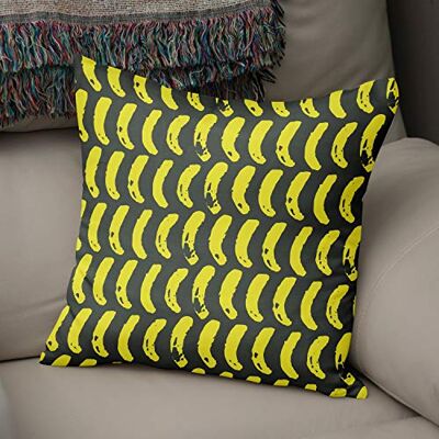 Bonamaison dekorativt kuddöverdrag neon gul & rök, prydnadskuddöverdrag, heminredning örngott för vardagsrum, soffa, sovrum, storlek: 43 x 43 cm designad och tillverkad i Turkiet Bonamaison dekorativt kuddöverdrag neon gul & rök, prydnadskuddöverdrag, heminredning örngott för vardagsrum, soffa, sovrum, storlek: 43 x 43 cm designad och tillverkad i Turkiet