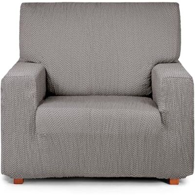 Eysa Ljus elastisk sofföverdrag 1-sits grå Eysa Ljus elastisk sofföverdrag 1-sits grå