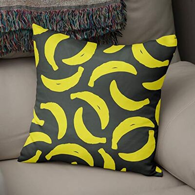 Bonamaison dekorativt kuddöverdrag neon gul & rök, prydnadskuddöverdrag, heminredning örngott för vardagsrum, soffa, sovrum, storlek: 43 x 43 cm designad och tillverkad i Turkiet Bonamaison dekorativt kuddöverdrag neon gul & rök, prydnadskuddöverdrag, heminredning örngott för vardagsrum, soffa, sovrum, storlek: 43 x 43 cm designad och tillverkad i Turkiet