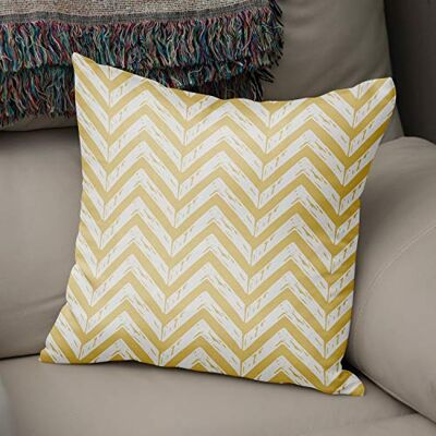 Bonamaison dekorativt kuddöverdrag slumpmässigt mönster, prydnadskuddöverdrag, heminredning örngott för vardagsrum, soffa, sovrum, storlek: 43 x 43 cm – designad och tillverkad i Turkiet Bonamaison dekorativt kuddöverdrag slumpmässigt mönster, prydnadskuddöverdrag, heminredning örngott för vardagsrum, soffa, sovrum, storlek: 43 x 43 cm – designad och tillverkad i Turkiet