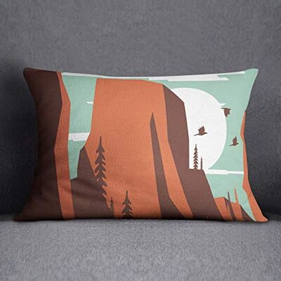 Questo Casa dekorativt kuddfodral, kuddfodral, kuddfodral, hemdekoration, för soffa, kaffe, storlek: 35 x 50 cm designad och tillverkad i Türkiye Questo Casa dekorativt kuddfodral, kuddfodral, kuddfodral, hemdekoration, för soffa, kaffe, storlek: 35 x 50 cm designad och tillverkad i Türkiye