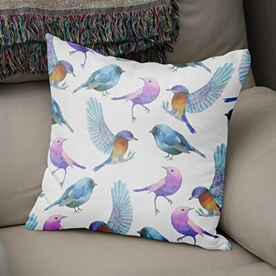 Bonamaison dekorativt kuddöverdrag slumpmässigt mönster, prydnadskuddöverdrag, heminredning örngott för vardagsrum, soffa, sovrum, storlek: 43 x 43 cm – designad och tillverkad i Turkiet Bonamaison dekorativt kuddöverdrag slumpmässigt mönster, prydnadskuddöverdrag, heminredning örngott för vardagsrum, soffa, sovrum, storlek: 43 x 43 cm – designad och tillverkad i Turkiet