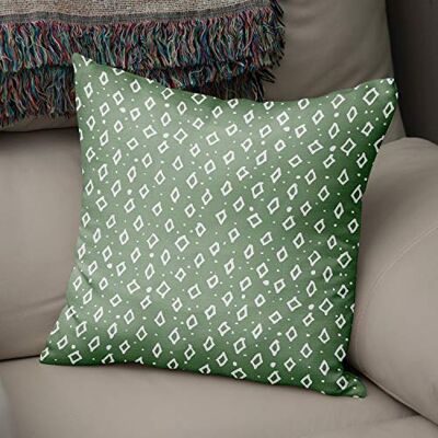 Bonamaison dekorativt kuddöverdrag slumpmässigt mönster, prydnadskuddöverdrag, heminredning örngott för vardagsrum, soffa, sovrum, storlek: 43 x 43 cm – designad och tillverkad i Turkiet Bonamaison dekorativt kuddöverdrag slumpmässigt mönster, prydnadskuddöverdrag, heminredning örngott för vardagsrum, soffa, sovrum, storlek: 43 x 43 cm – designad och tillverkad i Turkiet