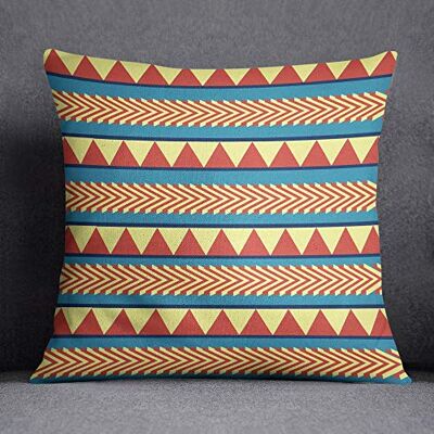 Questo Casa dekorativt kuddfodral, kuddfodral, kuddfodral, hemdekoration, för soffa, kaffe, storlek: 45 x 45 cm designad och tillverkad i Türkiye Questo Casa dekorativt kuddfodral, kuddfodral, kuddfodral, hemdekoration, för soffa, kaffe, storlek: 45 x 45 cm designad och tillverkad i Türkiye