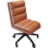 Lan Xin-JP kontorsstol, hjul rygg kontorsstol spel kontorsstol svängbart stöd kontor möbelstol (färg: Handlös)