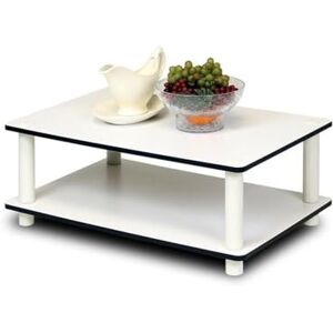 Furinno 2-Plan TV-ställning - Vit - TV-ställning Furinno 2-Plan TV-ställning - Vit - TV-ställning