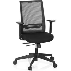 hjh OFFICE 608970 Proffs kontorsstol CONISTON Svart, Synkrongunga, justerbar efter vikt, Ryggstöd med meshmaterial som andas, inkl. svankstöd, Armstöd med justerbar höjd hjh OFFICE 608970 Proffs kontorsstol CONISTON Svart, Synkrongunga, justerbar efter vikt, Ryggstöd med meshmaterial som andas, inkl. svankstöd, Armstöd med justerbar höjd