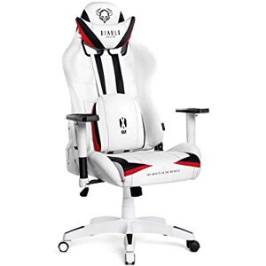 Diablo X-Ray Gamingstol Gamer Stol Kontorsstol 3D-Armstöd Ergonomisk Design Konstläder Perforering Gungfunktion Vit-Svart Kido (S) Diablo X-Ray Gamingstol Gamer Stol Kontorsstol 3D-Armstöd Ergonomisk Design Konstläder Perforering Gungfunktion Vit-Svart Kido (S)