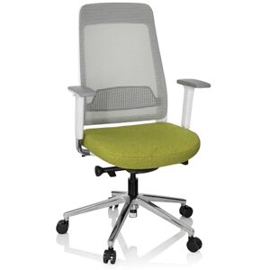 hjh OFFICE 790002 Professionell kontorsstol CHIARO T2 tyg grön/grå ergonomisk snurrstol, justerbar sitshöjd och djup, nätryggstöd hjh OFFICE 790002 Professionell kontorsstol CHIARO T2 tyg grön/grå ergonomisk snurrstol, justerbar sitshöjd och djup, nätryggstöd