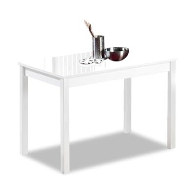 ASTIMESA Vitt köksbord, 110 cm x 70 cm ASTIMESA Vitt köksbord, 110 cm x 70 cm