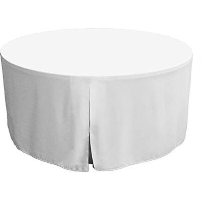 Tablevogue Bordsvogue runt bordsskydd 60 Inches Round Vitt Tablevogue Bordsvogue runt bordsskydd 60 Inches Round Vitt