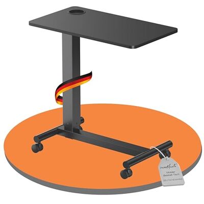 PUREMOUNTS PM-PCART-20 - Justerbart svart sidobord PUREMOUNTS PM-PCART-20 - Justerbart svart sidobord