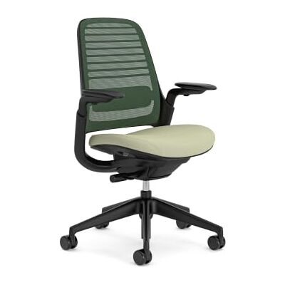 Steelcase Ergonomisk kontorsstol: Series 1, ländryggsstöd, Olivine Levereras monterad, universalhjul, premiummaterial, upp till 150 kg och 190 cm, sittkomfort. Steelcase Ergonomisk kontorsstol: Series 1, ländryggsstöd, Olivine Levereras monterad, universalhjul, premiummaterial, upp till 150 kg och 190 cm, sittkomfort.