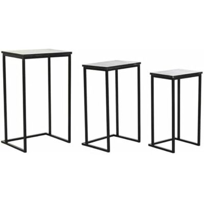 DKD Home Decor Uppsättning med 3 bord, Standard DKD Home Decor Uppsättning med 3 bord, Standard