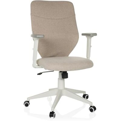 hjh OFFICE Home Office kontorsstol COSIO II Tyg Beige hjh OFFICE Home Office kontorsstol COSIO II Tyg Beige