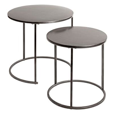 HAKU Uppsättning Av 2, Antracit, Metall, Mått: H 43/48 X Ø 40/50 Cm, Stil: Urban Collective HAKU Uppsättning Av 2, Antracit, Metall, Mått: H 43/48 X Ø 40/50 Cm, Stil: Urban Collective
