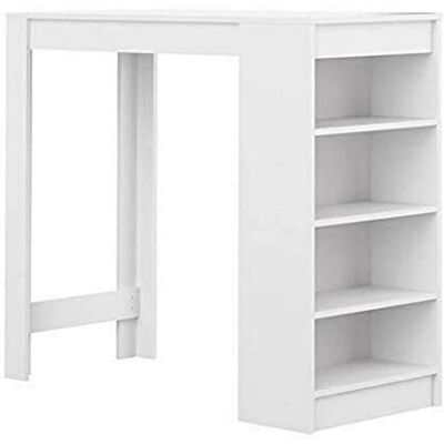 Symbiosis Aravis barbord, vit, 115 x 50 x 102,7 cm Symbiosis Aravis barbord, vit, 115 x 50 x 102,7 cm