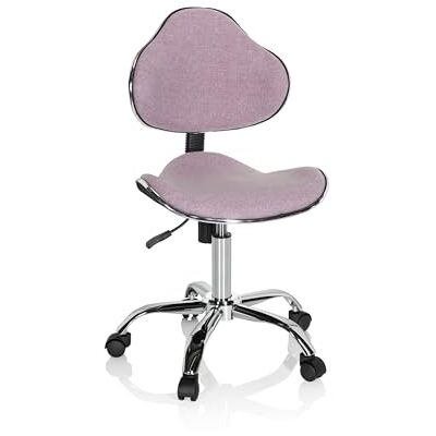 hjh OFFICE 634131 Snurrstol KIDDY GTI-3 Ergonomisk kontorsstol för barn för barn, Aktivt sittande: ryggstödsvippfunktion, Sitsklädsel i slitstarkt tyg, Innovativ design på skålad sits hjh OFFICE 634131 Snurrstol KIDDY GTI-3 Ergonomisk kontorsstol för barn för barn, Aktivt sittande: ryggstödsvippfunktion, Sitsklädsel i slitstarkt tyg, Innovativ design på skålad sits