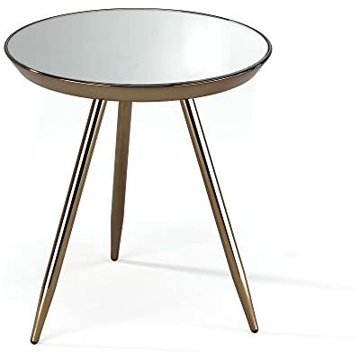 Oresteluchetta soffbord/nattduksbord, Metall, Rosa, Guld, H.46 x Ø.41,5 Oresteluchetta soffbord/nattduksbord, Metall, Rosa, Guld, H.46 x Ø.41,5