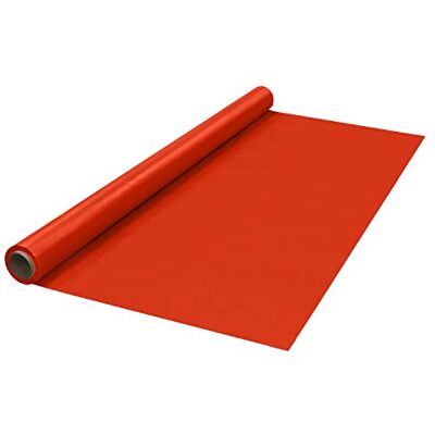 Party Essentials Heavy Duty Plastic Bankett Table Roll finns i 27 färger, 100 x 40 cm, röd Party Essentials Heavy Duty Plastic Bankett Table Roll finns i 27 färger, 100 x 40 cm, röd