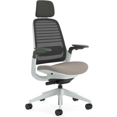Steelcase Ergonomisk kontorsstol – serie 1 – med nackstöd, Truffle Levereras monterad, universalhjul, premiummaterial, upp till 150 kg och 190 cm, sittkomfort. Steelcase Ergonomisk kontorsstol – serie 1 – med nackstöd, Truffle Levereras monterad, universalhjul, premiummaterial, upp till 150 kg och 190 cm, sittkomfort.
