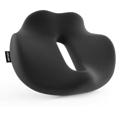 COSYLAND sittdyna ortopedisk – ergonomisk sittdyna för kontorsstol, svart, 40 x 38 x 10cm COSYLAND sittdyna ortopedisk – ergonomisk sittdyna för kontorsstol, svart, 40 x 38 x 10cm