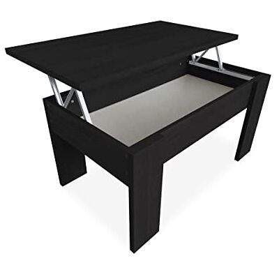 DUÉRMETE ONLINE Wenge, höjbart soffbord, vardagsrum eller matsalsbord, färgfinish, mått: 90 cm (bredd) x 50 cm (höjd) x 46–57 cm (H) trä, 90 x 50 x 46/57 cm DUÉRMETE ONLINE Wenge, höjbart soffbord, vardagsrum eller matsalsbord, färgfinish, mått: 90 cm (bredd) x 50 cm (höjd) x 46–57 cm (H) trä, 90 x 50 x 46/57 cm
