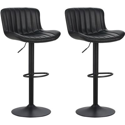 WEHOME - High Bar Stool - Svart - 90-110 cm - Bar stool WEHOME - High Bar Stool - Svart - 90-110 cm - Bar stool