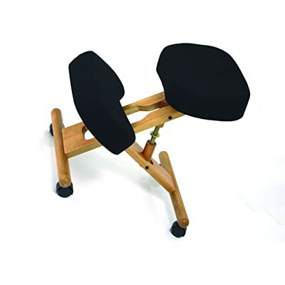 identités Ergonomisk sittstol hopfällbar och justerbar sittstol i trä kontorsstol på hjul lindrar ryggen korrigering hållning skumkuddar Ergo Accent, 836058 identités Ergonomisk sittstol hopfällbar och justerbar sittstol i trä kontorsstol på hjul lindrar ryggen korrigering hållning skumkuddar Ergo Accent, 836058