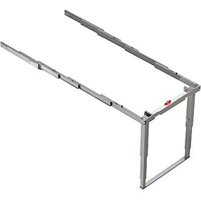 Zarivy Stödskenor för utdragbart bord, tillverkade av anodiserad aluminium, robusta och hållbara, idealiska för att förstora din bordsyta. Zarivy Stödskenor för utdragbart bord, tillverkade av anodiserad aluminium, robusta och hållbara, idealiska för att förstora din bordsyta.