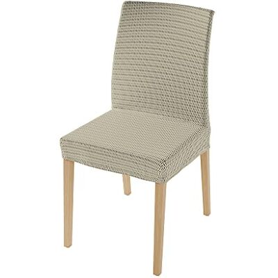 Italian Bed Linen Par för stol med trendigt ryggstöd nr 2 st. stretch stolskydd en storlek, brungrå Italian Bed Linen Par för stol med trendigt ryggstöd nr 2 st. stretch stolskydd en storlek, brungrå