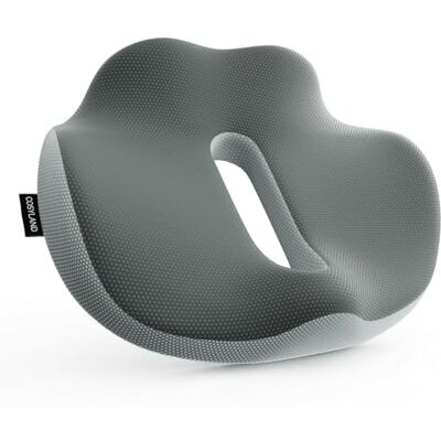 COSYLAND sittdyna ortopedisk – ergonomisk sittdyna för kontorsstol, GRÅ, 40 x 38 x 10cm COSYLAND sittdyna ortopedisk – ergonomisk sittdyna för kontorsstol, GRÅ, 40 x 38 x 10cm