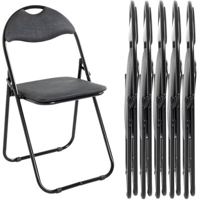 Haku Mobel Modell 25568 - Set med 6 hopfällbara stolar Haku Mobel Modell 25568 - Set med 6 hopfällbara stolar