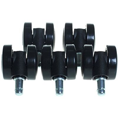 HIMRY - KXD3202-5 - 11 mm PU hjul - kontorsstolens hjul HIMRY - KXD3202-5 - 11 mm PU hjul - kontorsstolens hjul