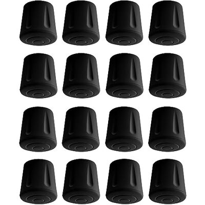 cyclingcolors 16x Skridskor för stolar Gummi EPDM Gummi Ben Runda Möbler Stoppar Fotpluggar Golvskydd (20mm) cyclingcolors 16x Skridskor för stolar Gummi EPDM Gummi Ben Runda Möbler Stoppar Fotpluggar Golvskydd (20mm)