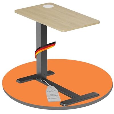 PUREMOUNTS PM-PCART-40 - Sidobord med gasfjäder och justerbar höjd PUREMOUNTS PM-PCART-40 - Sidobord med gasfjäder och justerbar höjd