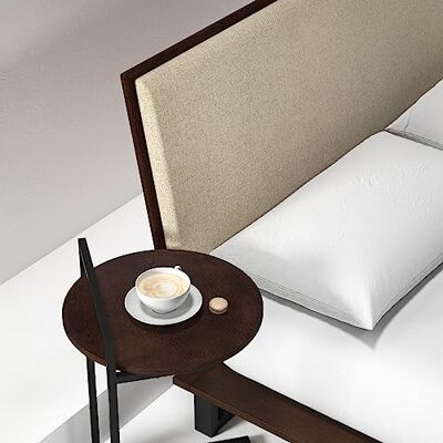 Zinus slutbord, röd ek, 42 cm L × 40 cm B × 61,5 cm H Zinus slutbord, röd ek, 42 cm L × 40 cm B × 61,5 cm H
