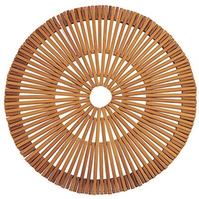 Westmark Bordsunderlägg av bambu, handgjort, runt, ø 38 cm, bambu, Saleen upplaga: Rondo, ljusbrunt, 701422E1 Westmark Bordsunderlägg av bambu, handgjort, runt, ø 38 cm, bambu, Saleen upplaga: Rondo, ljusbrunt, 701422E1