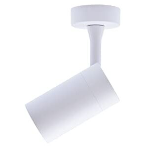 Eurekaled GU10 360° vridbar spotlight med riktad stråle, utbytbar lampa för vardagsrum, kök, hall, IP20 (vit) Eurekaled GU10 360° vridbar spotlight med riktad stråle, utbytbar lampa för vardagsrum, kök, hall, IP20 (vit)